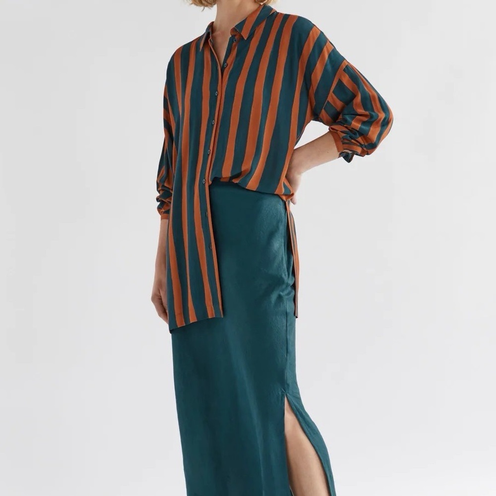 Elk Tilbe Button down Stripe Shirt